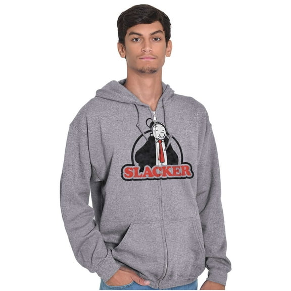 Wimpy Slacker Popeye The Sailor Man Zip Up Hoodie Men's Women's Brisco Brands S