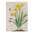 thumbnail image 3 of Daffodil 500 Piece Wooden Jigsaw Puzzle, Beautiful Spring Puzzle for Adults, Finished Size 15" x 21", 3 of 8