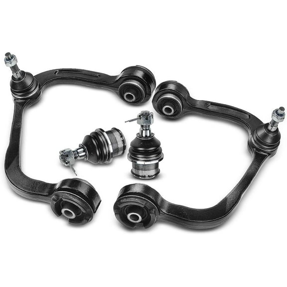 A-Premium 4Pc Front Suspension Kit, Upper Control Arm with Bushing, Lower Ball Joint, Compatible with Ford F-150 F150 2004 2005 2006 2007 2008 Lincoln Mark LT 2006 2007 2008# K80149 K80308 K80306