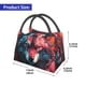 thumbnail image 2 of Fotbe Red Flame Wolf Head Bolsa Térmica Portátil con Estampado, Bolsa de Entrega de Alimentos Aislada, Bolsa Reutilizable de Gran Capacidad para Comidas y Supermercado, 2 of 6