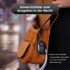 thumbnail image 5 of Alarma personal, alarma antirrobo con llavero - Alarma de bolsillo de seguridad de emergencia de 150 dB con luz LED - Zumbador de prevención para mujeres y niños (negro) 1 pie, 5 of 5
