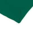 thumbnail image 4 of Jordan Manufacturing Sunbrella 44" x 22" Canvas Forest Green Solid Rectangular Outdoor Chair Cushion with Ties and Hanger Loop, 4 of 12