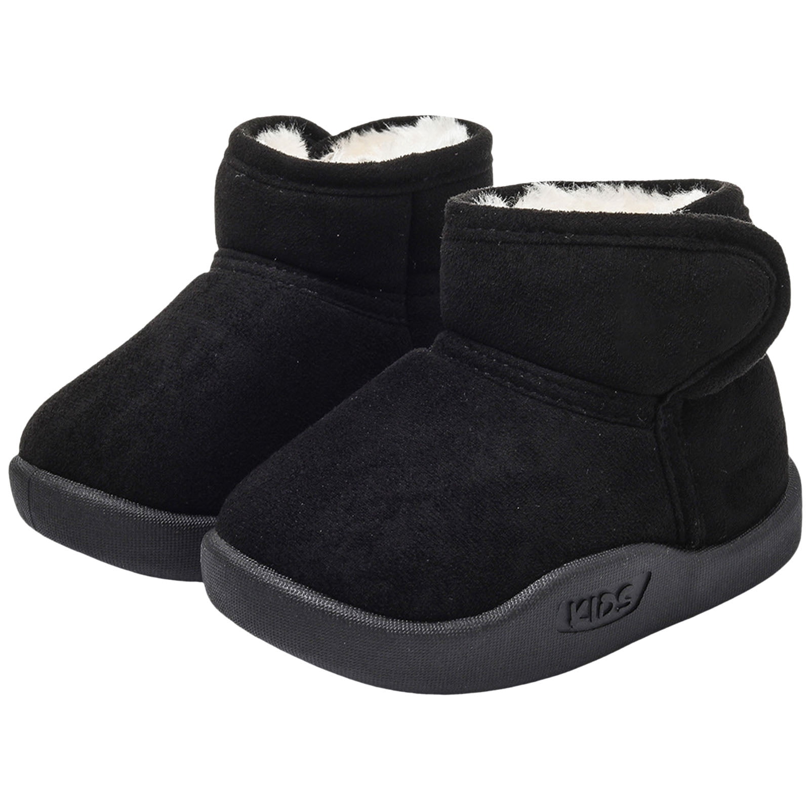 Bottines Pluie Bébé Garçon Fille – Bottes Chaudes Fourrées Polaires Antidérapantes Souples