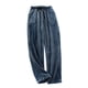 thumbnail image 1 of Pantalones de pijama de franela para mujer: forro polar coral, boca ancha, gruesos y cálidos, ropa de estar por casa para otoño/invierno (Nota: los datos originales pueden contener errores de género), 1 of 3