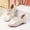 White, variant on Dpytoraw Girls White Lace Bow Low Heel Mary Jane Shoes,Little/Big Kids Flower Girl Dress Shoes for Weddings Sizes 12