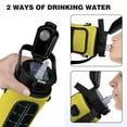 thumbnail image 3 of 64oz Sports Water Bottle with Detachable Strap, Button-Operated Lid, and Straw - Perfect for Hydration on the Go, 3 of 7