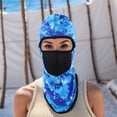 thumbnail image 2 of Unique Bargains 1 Pc Camouflage Balaclava Face Mask Blue, 2 of 5