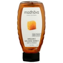 Madhava Organic Golden Honey, 16 Oz