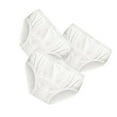thumbnail image 4 of landege 3pcs White Bowknot Briefs Ballet Dance Underpants Cotton Panties for Kids Girls (Size 160), 4 of 10