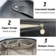 thumbnail image 2 of Cosmetic Bag-Black Women's Multifunction Toiletry Bag Portable Travel Cosmetic Bag Made Of Leather Travel Makeup Bag Makeup Bag With Compartments Wate, 2 of 5