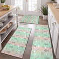 thumbnail image 2 of Cartoon Unicorn Rainbow Cloud Moon Kitchen Rugs Sets Of 3,Kitchen Runner Rugs Non Skid Washable,Decorative Kitchen Floor Mats for Kitchen,Sink,Laundry,17"x30"+ 17"x47" + 17"x59", 2 of 6