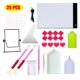 thumbnail image 2 of Kit de pintura de diamante 5D, accesorios de pintura, bolígrafos, herramientas de fijación, reparación de alineación, rodillo de pintura, kits de band 25 piezas Baoblaze kits de pintura de diamante, 2 of 7