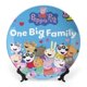 thumbnail image 1 of Peppa Pig Plato decorativo de porcelana fina (bone china), plato decorativo de cerámica para hogar, oficina, soporte de pared, platos decorativos para dormitorio - 6 pulgadas (15 cm), 1 of 6