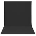thumbnail image 1 of Easy-Going 10Wx12L ft Black Background Muslin Backdrop,Photo Studio,Collapsible High Density Screen for Video, 1 of 5