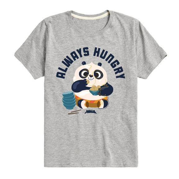 Kung Fu Panda 4 - Always Hungry - Toddler And Youth Short Sleeve Graphic T-Shirt