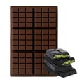thumbnail image 6 of TOPRenddon 2-Pack Silicone Chocolate Molds | 10x7" Baking Trays for Candy & Desserts | Freezer & Microwave Safe | Non-Stick Bar Slab Maker | BPA Free, 6 of 6