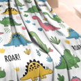 thumbnail image 3 of Dinosaur with ROAR Pattern Blanket,Comfortable Soft Flannel Throw Blanket,All Season,Warm Lightweight Blankets for Sofa Bed Couch Living Room Chair,60"x80", 3 of 4