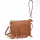 thumbnail image 3 of Bolso de borla con forma de bola de masa, bolso de mano con correa corta, bolso de mensajero para mujer, bolso de cuero, 3 of 5