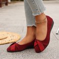thumbnail image 6 of BOERTEU Women Rhinestone Wedge Slip On Dress Shoes, 6 of 8