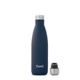 thumbnail image 2 of S'well 17 oz Azurite and Silver Solid Print Triple Layered Vacuum Insulated Stainless Steel Water Bottle with Screw Cap, 2 of 5