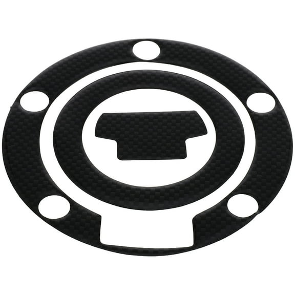 HOMEMAXS  Tank Protector Motorcycle Gas Inflatable Props Rewritable Rotating Wheel Plate Black