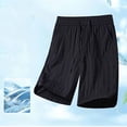 thumbnail image 6 of USNSM (S-5XL) Men's Plus Size Swim Trunks Board Shorts Quick Dry Bathing Suits with Mesh Lining Pockets 7 Inch Inseam Beach Pants Black M, 6 of 9