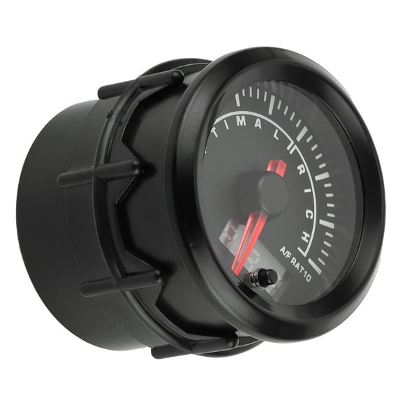 Puntero Universal Indicador De Relación Aire-combustible Puntero Pantalla Digital LED Instrumento Automático De 52mm De Diámetro