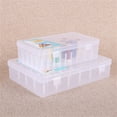 thumbnail image 5 of 42 Spools Clear Thread Spool Storage Box Thread Bobbin Organizers Case for Small Large Sewing Thread Spool Thread Bobbin, 5 of 9