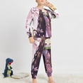 thumbnail image 2 of Demon Slayer Nezuko Ki-ds Pajamas 2 Piece Pjs Set Little Big Bo-ys Gi-rls Sleepwear, 2 of 8