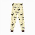 thumbnail image 6 of CAUYDY Toddler Boy Pjs Child Clothing 2T 3T 4T 5T 24Months Fall Winter Long Sleeve Top Pants 2PCS Set Baby Sleepers Little Kid Outfits for Boys Sizes 4-5 Years,Yellow, 6 of 7
