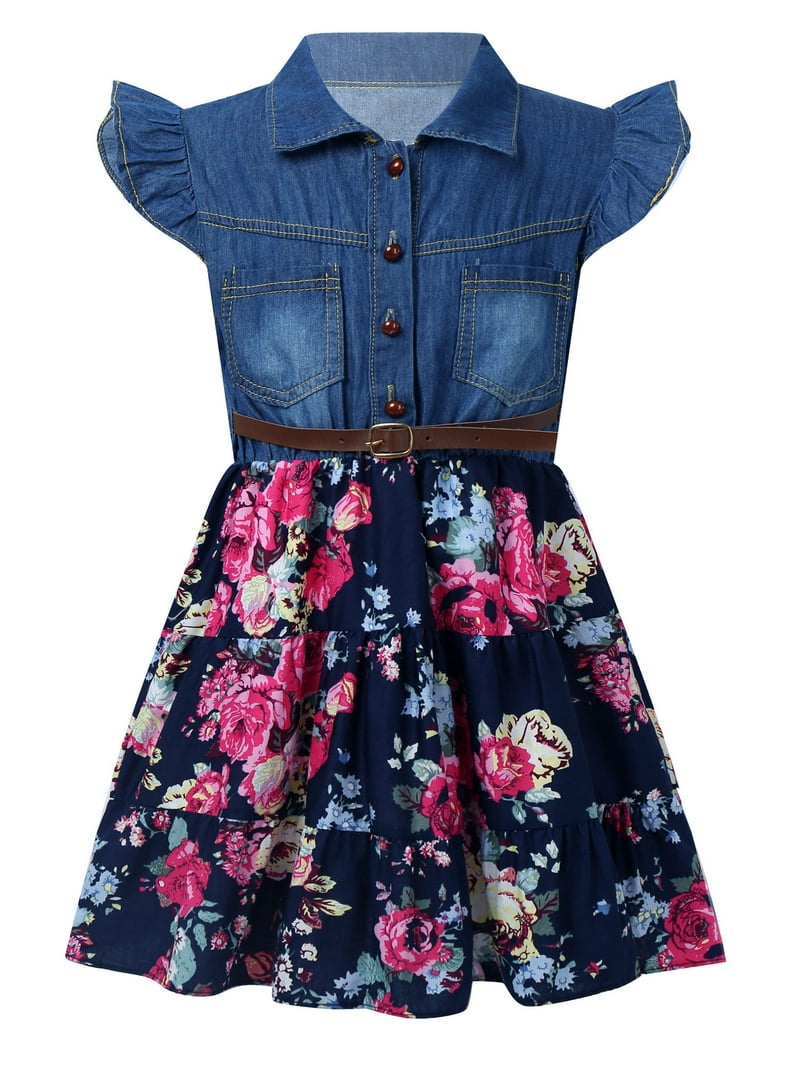 blue denim one piece dress Classic Denim Charm Redefine casual elegance with this Denim One Piece Dress a perfect mix of comfort and modern style. The belted waist enhances your shape, while the front