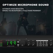 WQNZMADO Professional Digital Reverberation Multi Effect DSP Processor Audio Processor Equalizer US PLUG