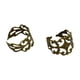 thumbnail image 2 of 10pcs Ajustable De Latón En Estampado Filigrana Flor Hematita Jet Negro, 2 of 6