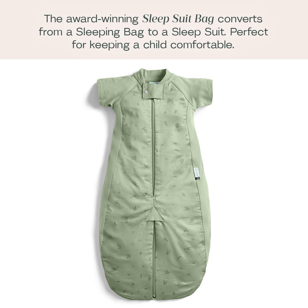 ergoPouch 1.0 TOG Baby Sleep Sack – 100% Organic Cotton Baby Sleep Suit Bag for Cozy Baby’s Night – Our Sleeping Bag for Kids converts to Sleep Suit with Legs, Baby Blanket (Willow, 2-4 years)