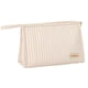 thumbnail image 1 of Bolsa de cosméticos con cremallera para mujer, bolsa de maquillaje de piel sintética para bolso, bolsa de maquillaje de viaje con asa, 1 of 5