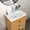 White Ceramic3, variant on LHSHID 23.63"x18.63"White Rectangular Single Vanity Top with 1 Faucet Hole and Overflow(Sink Only)