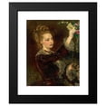 thumbnail image 2 of Anton Romako 12x14 Black Modern Framed Museum Art Print Titled - Elisabeth Von Nast-Kolb, Born Hardegg (1874), 2 of 5