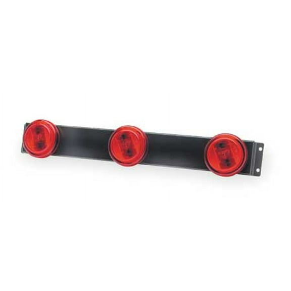 GROTE 49162 Bar Lamp,LED Markers,Low Profile,Red