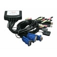 thumbnail image 6 of 4 Port USB KVM Switch with Audio 35 Inch USB Cable Audio Cable and Switch Remote, 6 of 6