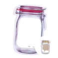 thumbnail image 1 of Food Jar Transparent Food Grade Storage Multipurpose Nuts Snacks Cookies Bag for Home, 1 of 8