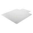 thumbnail image 4 of Lorell Wide Lip Low-pile Chairmat Carpeted Floor - 53" Length x 45" Width x 0.12" Thickness - Lip Size 12" Length x 25" Width - Vinyl - Clear, 4 of 7