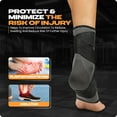 thumbnail image 7 of Special Essentials 1 Pair Ankle Brace with Ankle Strap for Men & Women: Plantar Fasciitis Relief, Ankle Support, Neuropathy Pain Relief, Achilles Tendonitis, Ankle/Foot Compression Sleeve Wrap, 7 of 7