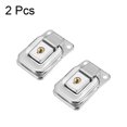 thumbnail image 3 of Uxcell 41mm x 28mm Metal Small Size Suitcase Hasp Catch Latch with Keys and Screws 2 Pcs, 3 of 3