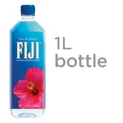 FIJI Natural Artesian Water, 33.8 Fl oz (1L Single Bottle)