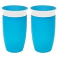 thumbnail image 3 of Munchkin Miracle 360 Sippy Cup 10 Ounce Green/Green pack of 2., 3 of 6