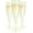 Gold Glitter  200 Count (Pack of 1), variant on 200 Disposable Champagne Flutes Gold Glitter Glasses - 6 Oz Plastic Champagne Cups for Parties, Wedding Toasts, Mimosa Bar, and New Year’s Eve - Elegant Bulk Gold Plastic Wine Flutes