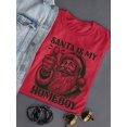thumbnail image 3 of Retro Fun Santa Homeboy Xmas Tee, 3 of 4