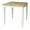Multicolor, variant on International Concepts Solid Wood Top Table with Shaker Legs, White/Natural