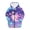 Axolotl Star Cloud Pattern, variant on CHAQLIN Full Zip Coat with Hood Autumn Harvest, Elastic Polyester Kids Hooded Coat for Fall Holiday Outing with Pockets Zip up Hoodie