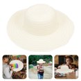 thumbnail image 3 of 6pcs DIY Graffiti Hat Children Pintura de sombrero de paja, 3 of 6